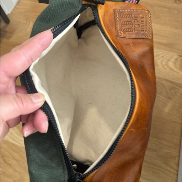 Topo Designs® Canvas and Leather Travel Kit - Picture 6 of 6